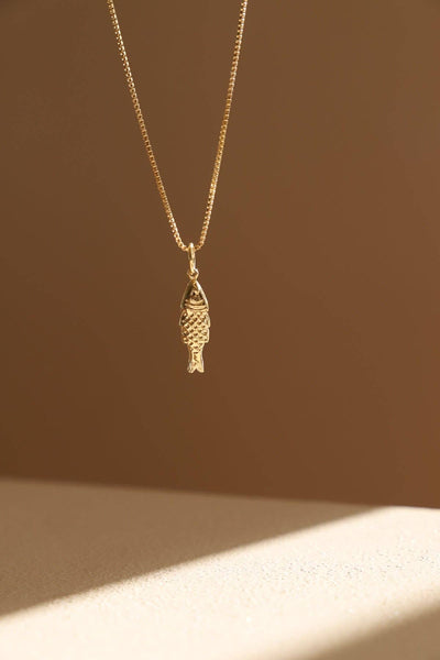 fish necklace