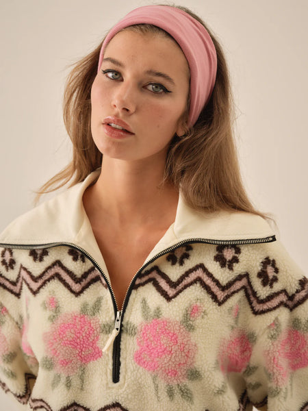 posey sherpa pullover
