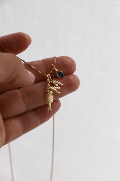 fish necklace