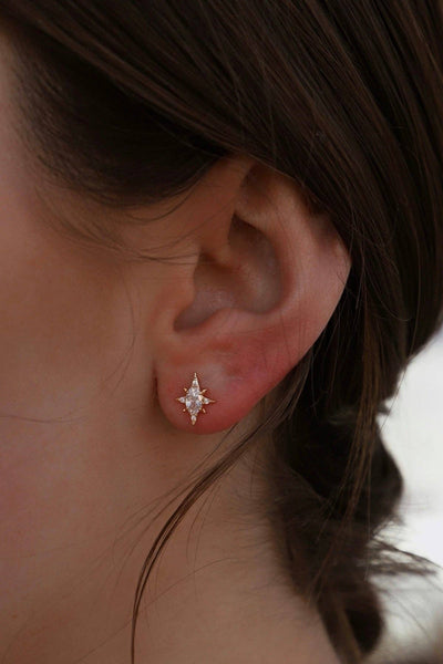 starlight cz studs