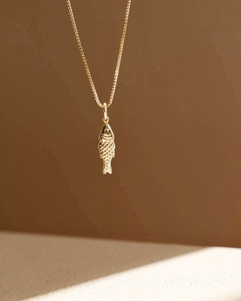 fish necklace