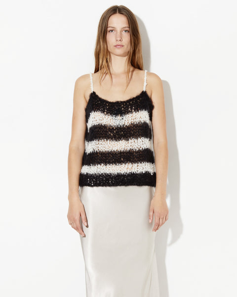 boucle mix top
