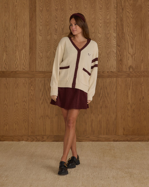 women's collegiate cardigan