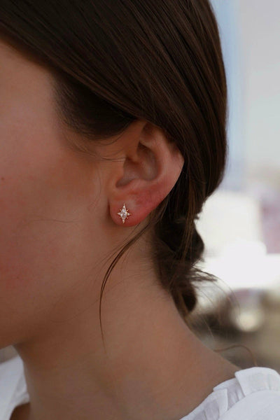 starlight cz studs