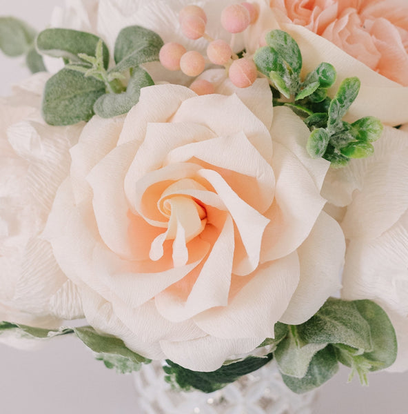 classic rose in vase