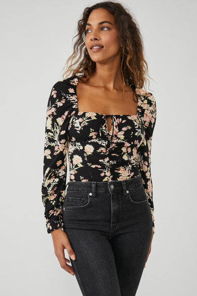 hilary printed top