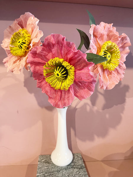icelandic poppies arrangment