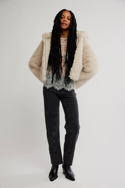 louder please fur jacket