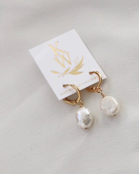 kashi pearl earrings