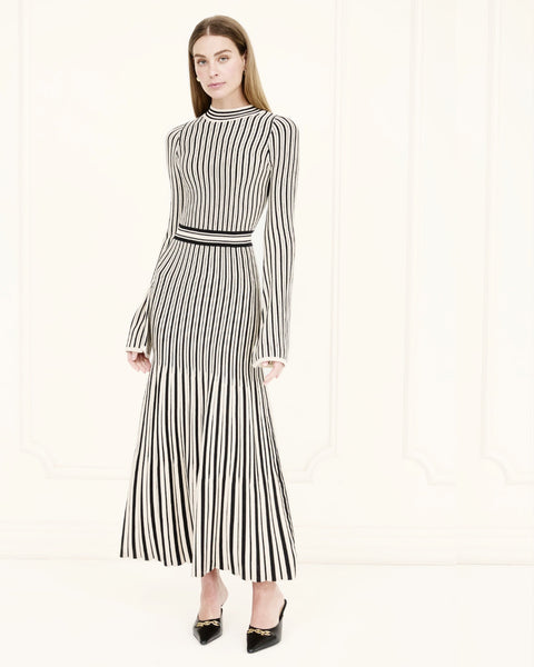 lurex midi dress