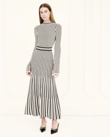 lurex midi dress