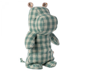 safari friends hippo, medium check