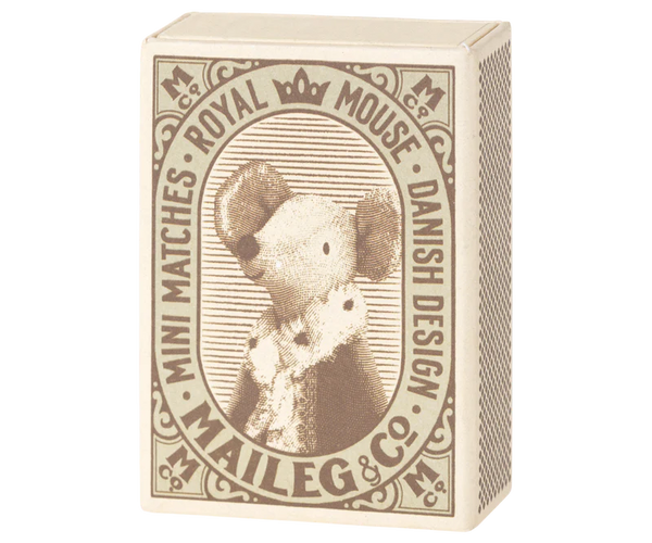 sleepy wakey baby mouse - blue