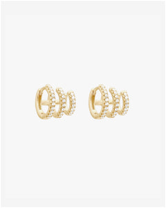 katerina triple pave hoop