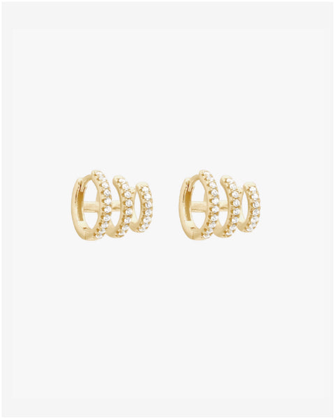 katerina triple pave hoop