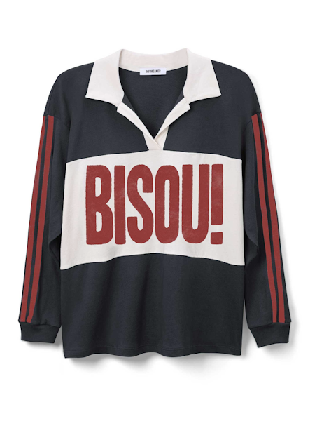 bisou! rugby long sleeve