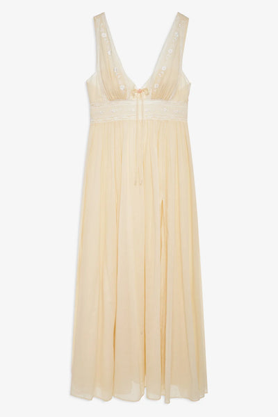 lisa maxi slip dress