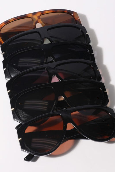 aviator shield sunglasses