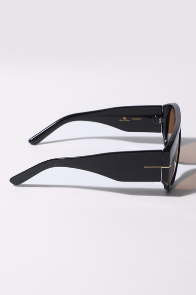 aviator shield sunglasses