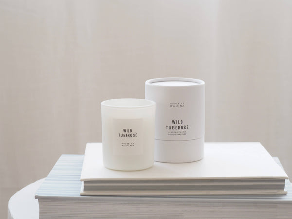 Wild Tuberose Candle 4 oz - Lush White Floral