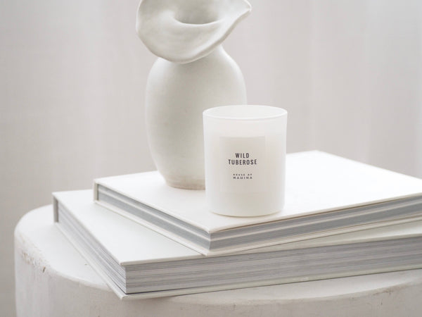 Wild Tuberose Candle 4 oz - Lush White Floral