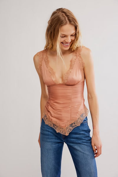 elena lace tank
