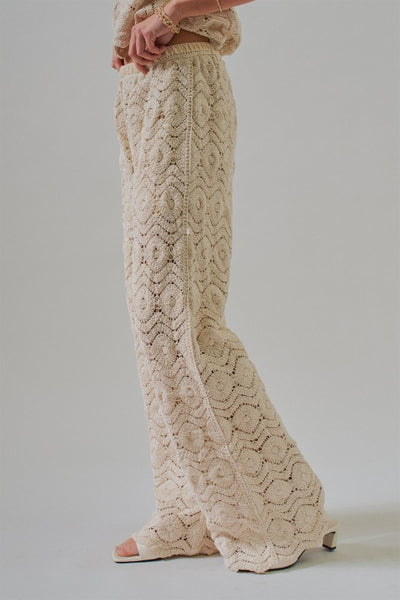 sunset crochet pants