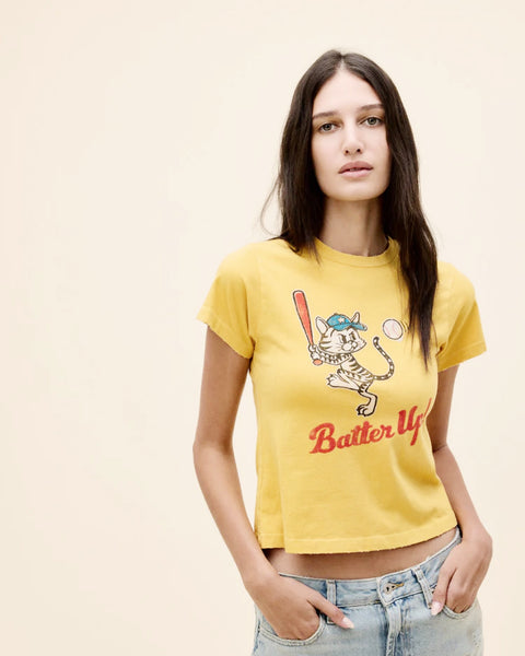 batter up kitty tee