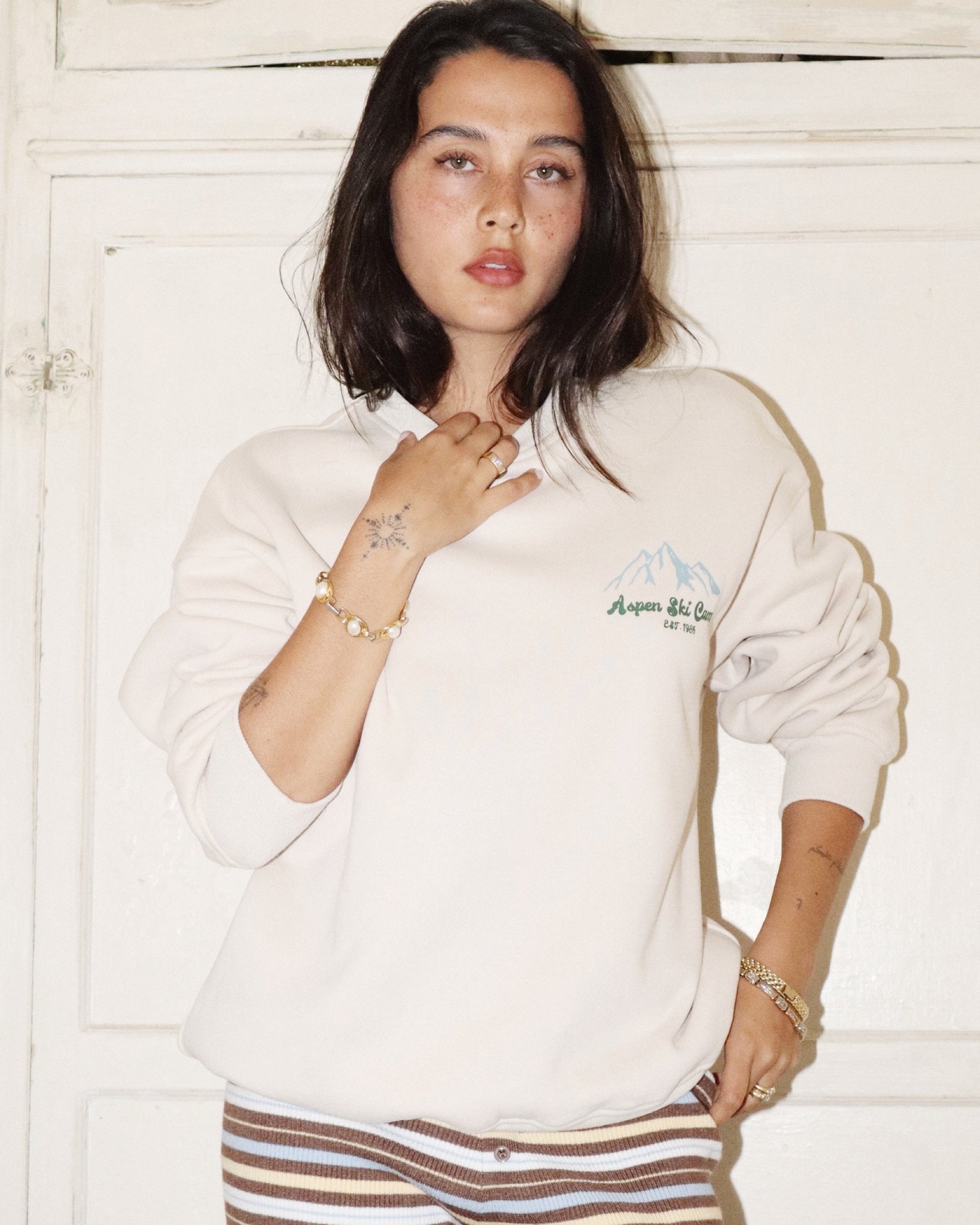 aspen ski camp sweatshirt