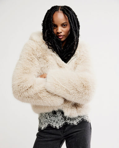 louder please fur jacket