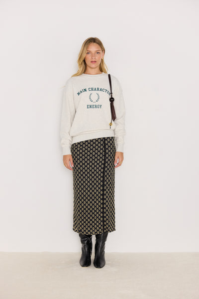 luca stretch lace skirt