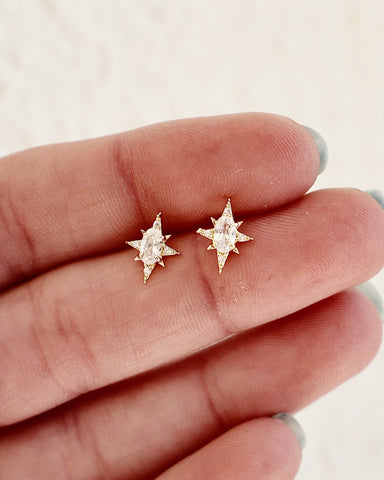 starlight cz studs