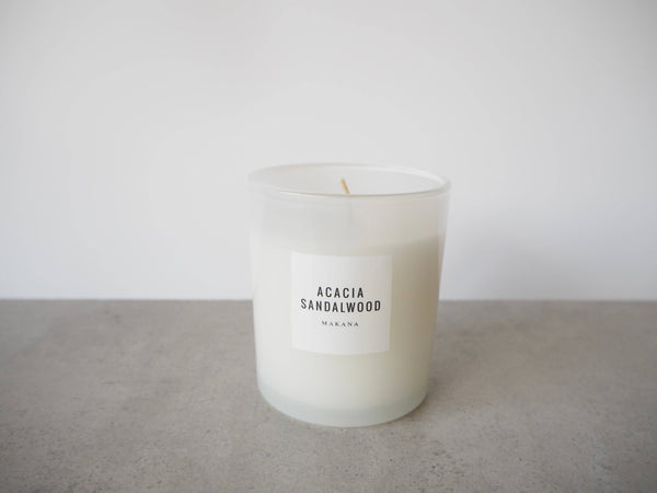 acacia santal candle