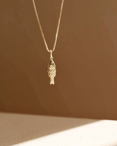 fish necklace