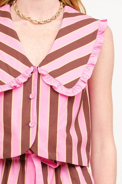 salome stripe top