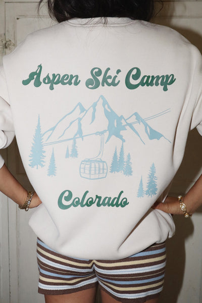 aspen ski camp sweatshirt