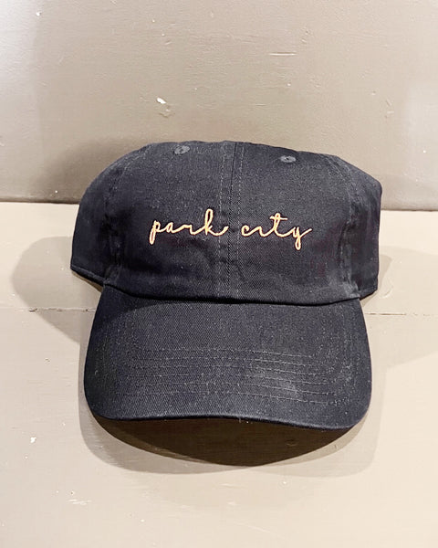 park city script hat