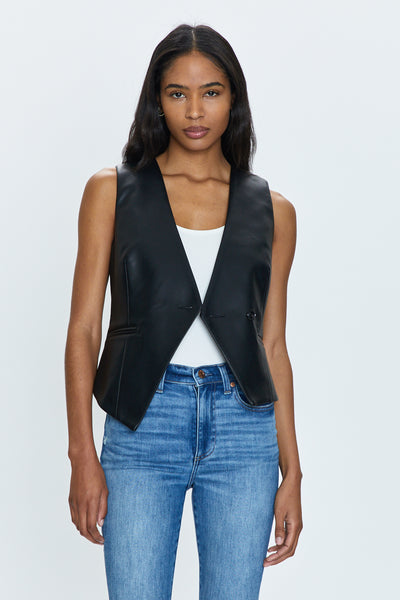 arabella asymetrical vest