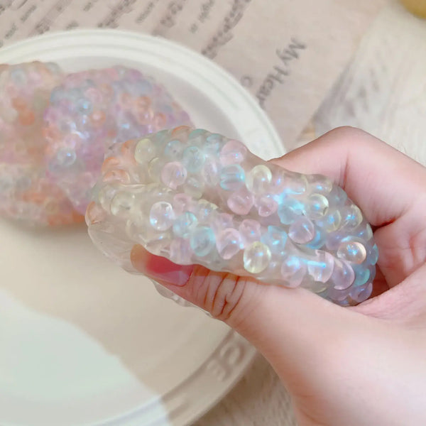irredescent bead popping squishy