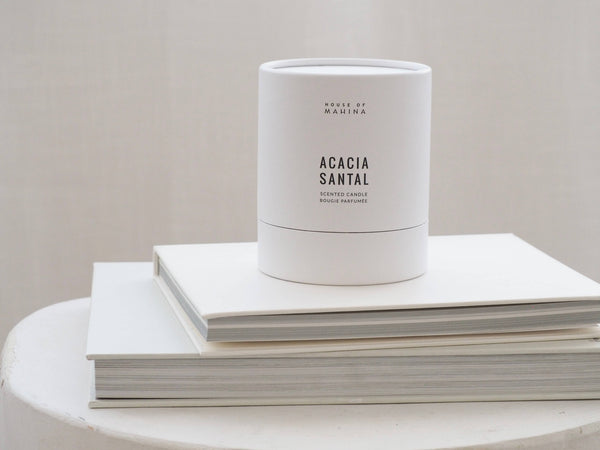 acacia santal candle 12oz