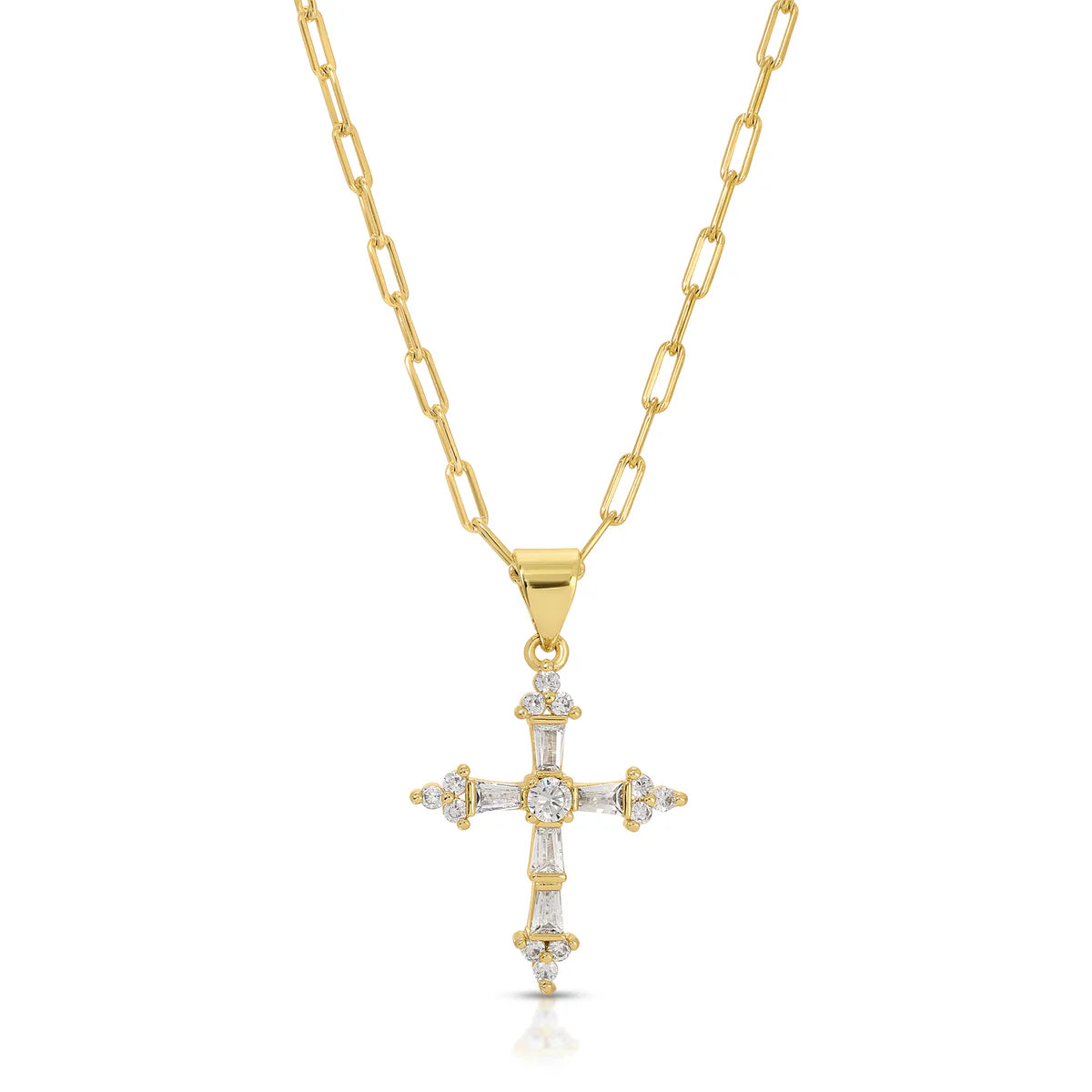 princess cross necklace