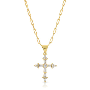 princess cross necklace