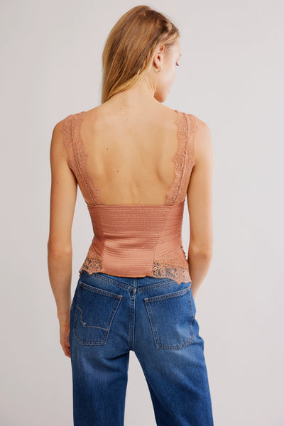 elena lace tank