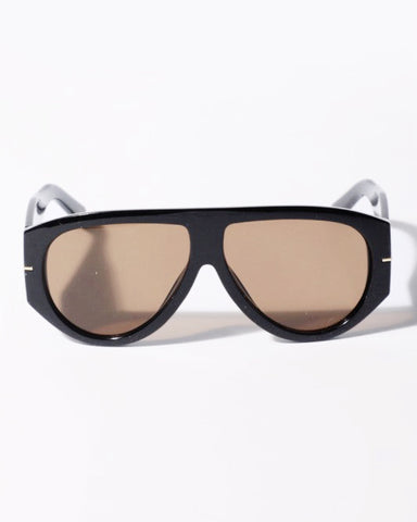 aviator shield sunglasses