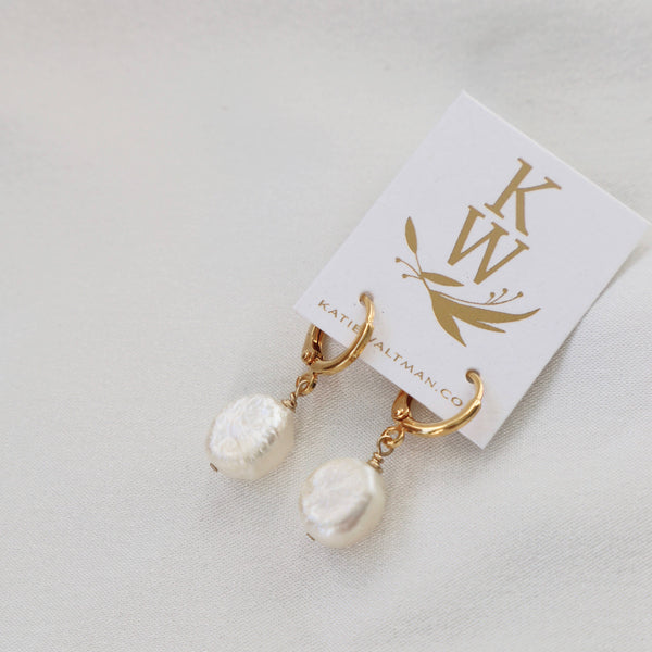 kashi pearl earrings