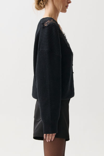 chiara lace sweater