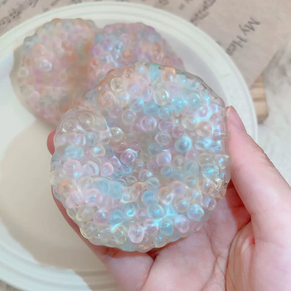 irredescent bead popping squishy