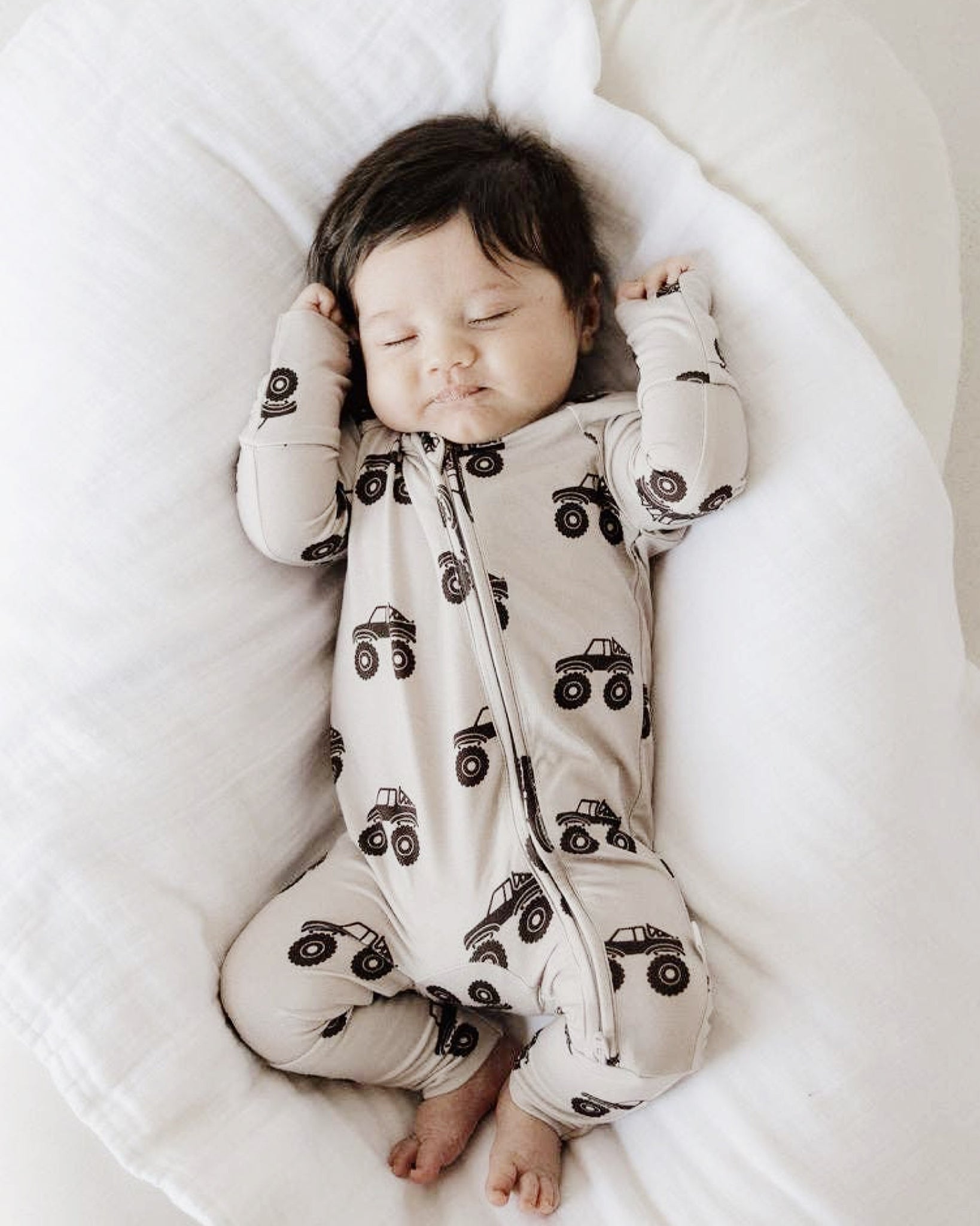 monster truck pajamas