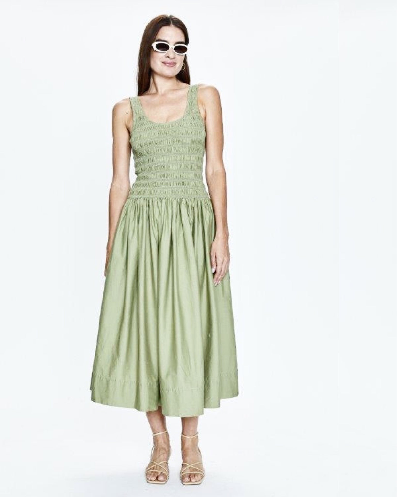 alessia smocked dress