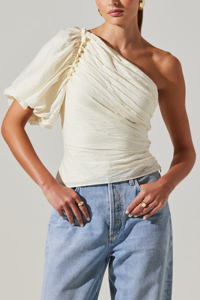 gidget one shoulder top